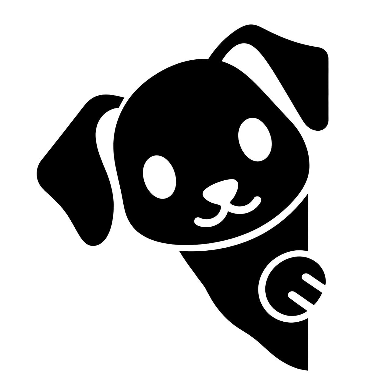 Arrumi's Dalmatian logo peeking around the sidebar